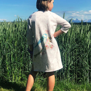 Robe enfant Mésange - Sur-mesure - Chléo Guyot créatrice de mode