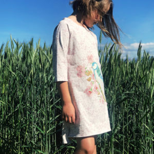 Robe enfant Mésange - Sur-mesure - Chléo Guyot créatrice de mode