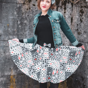 jupe, rockabilly, Chloé Guyot