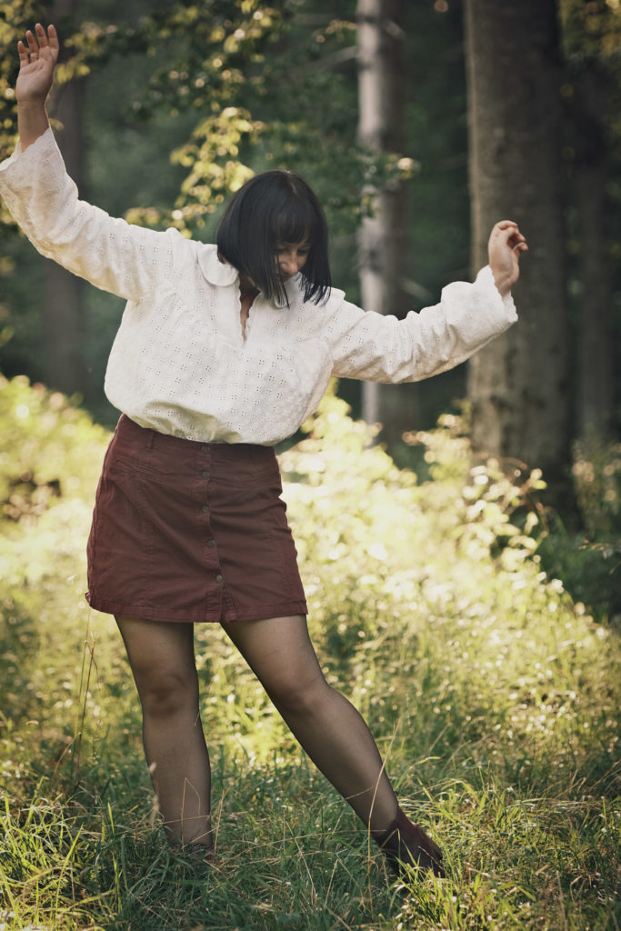 Blouse, rétro